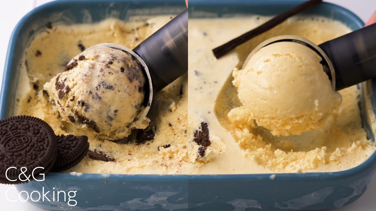 自家製バニラアイスの作り方 | The Best Homemade Vanilla Ice Cream