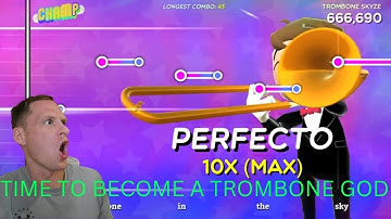 BECOMING A TROMBONE GOD!!! Trombone Champ Part 1