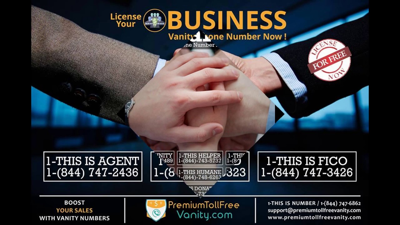 Boost Your Sales With Vanity Phone Numbers - YouTube