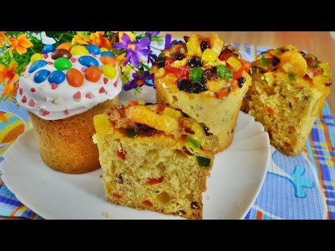 Влажный кулич в мультиварке