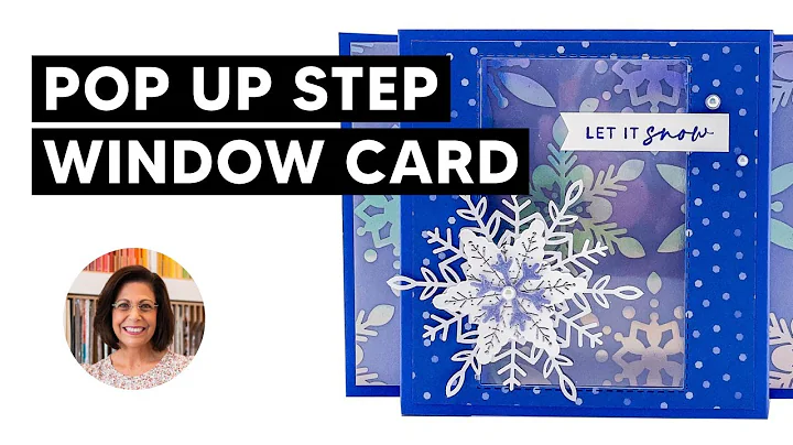 Make this Pop Up Step Window Card for Christmas