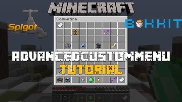 AdvancedCustomMenu+ - Minecraft Plugin Tutorial v2.1.3
