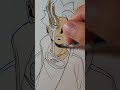 Drawing Boruto Otsutsuki Mode Shorts 