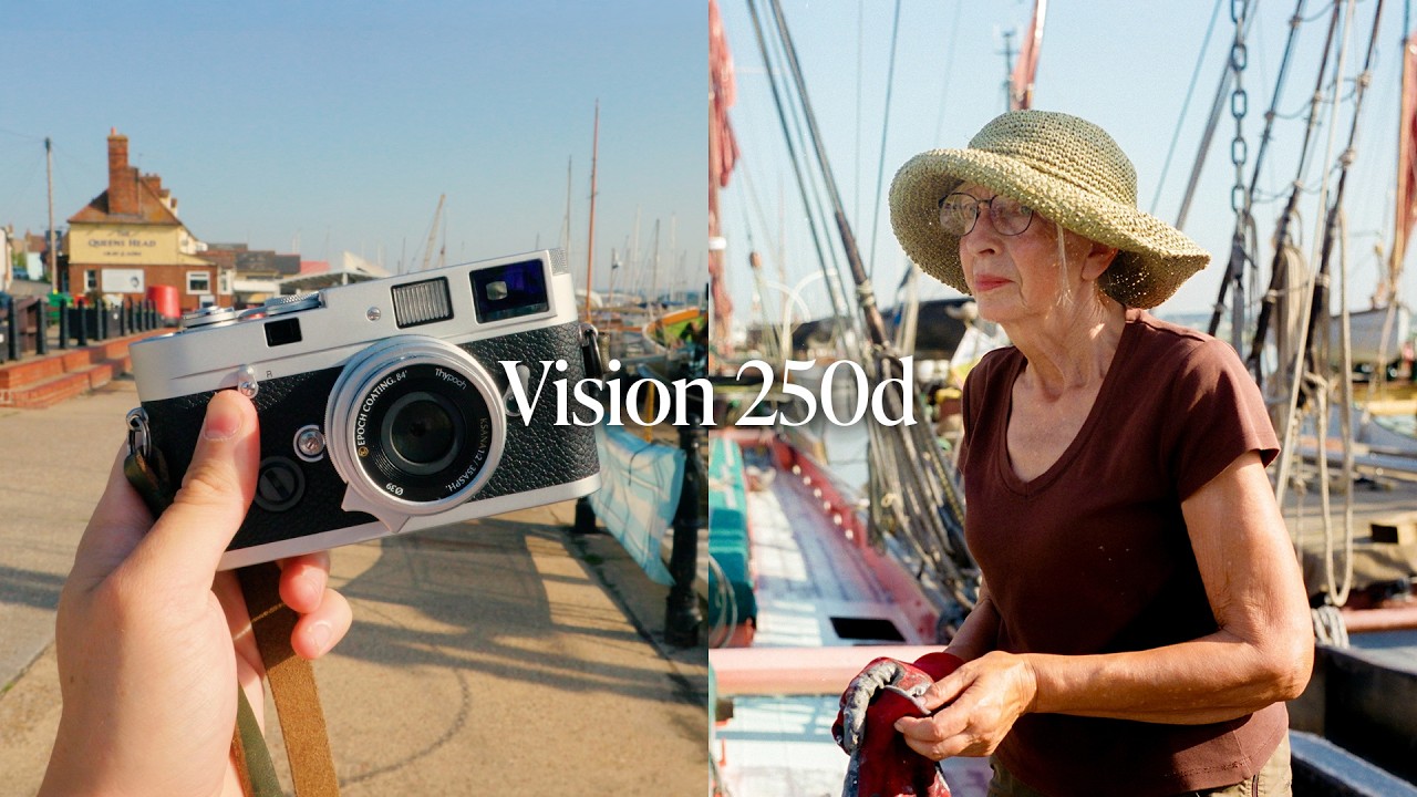 Photographing the locals along the english coast on 35mm film