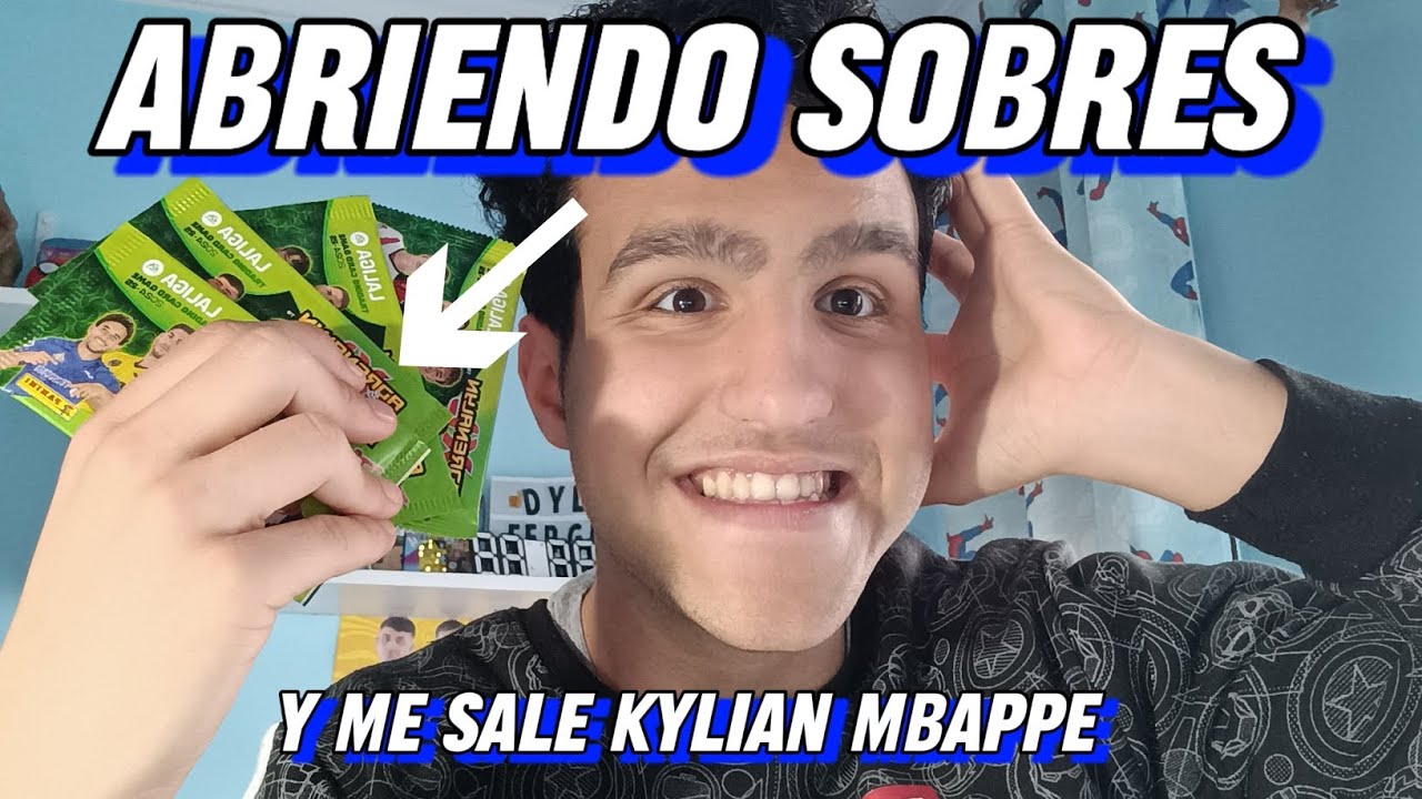 ABRO muchos SOBRES y me SALE KYLIAN MBAPPE - Dylanfergi25 - YouTube
