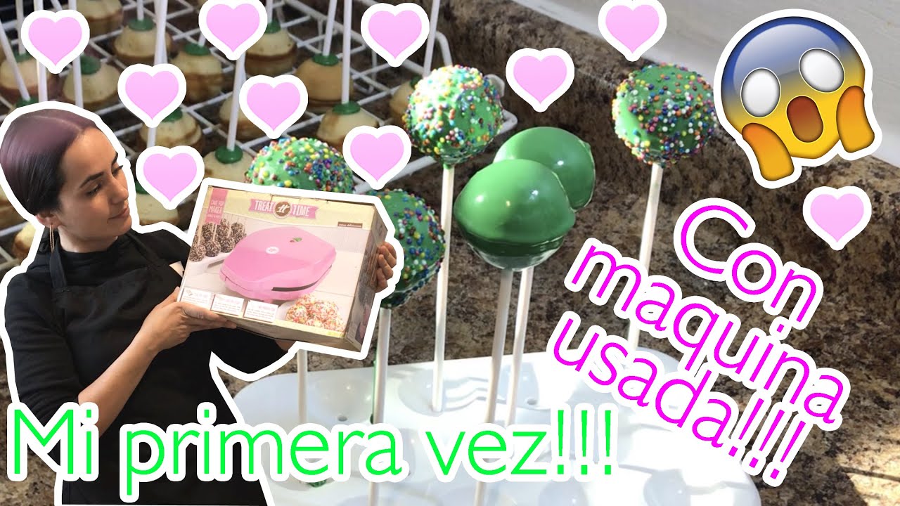 Cómo hacer cake pops | DIY TREAT TIME CAKE POP MAKER