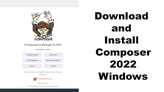 Download and Install Composer - 2022 - Windows