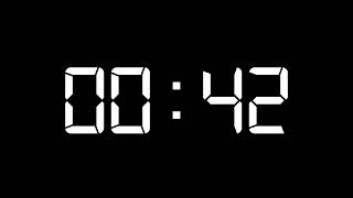 2 MIN | Countdown Clock Timer | 2 Minute Timer