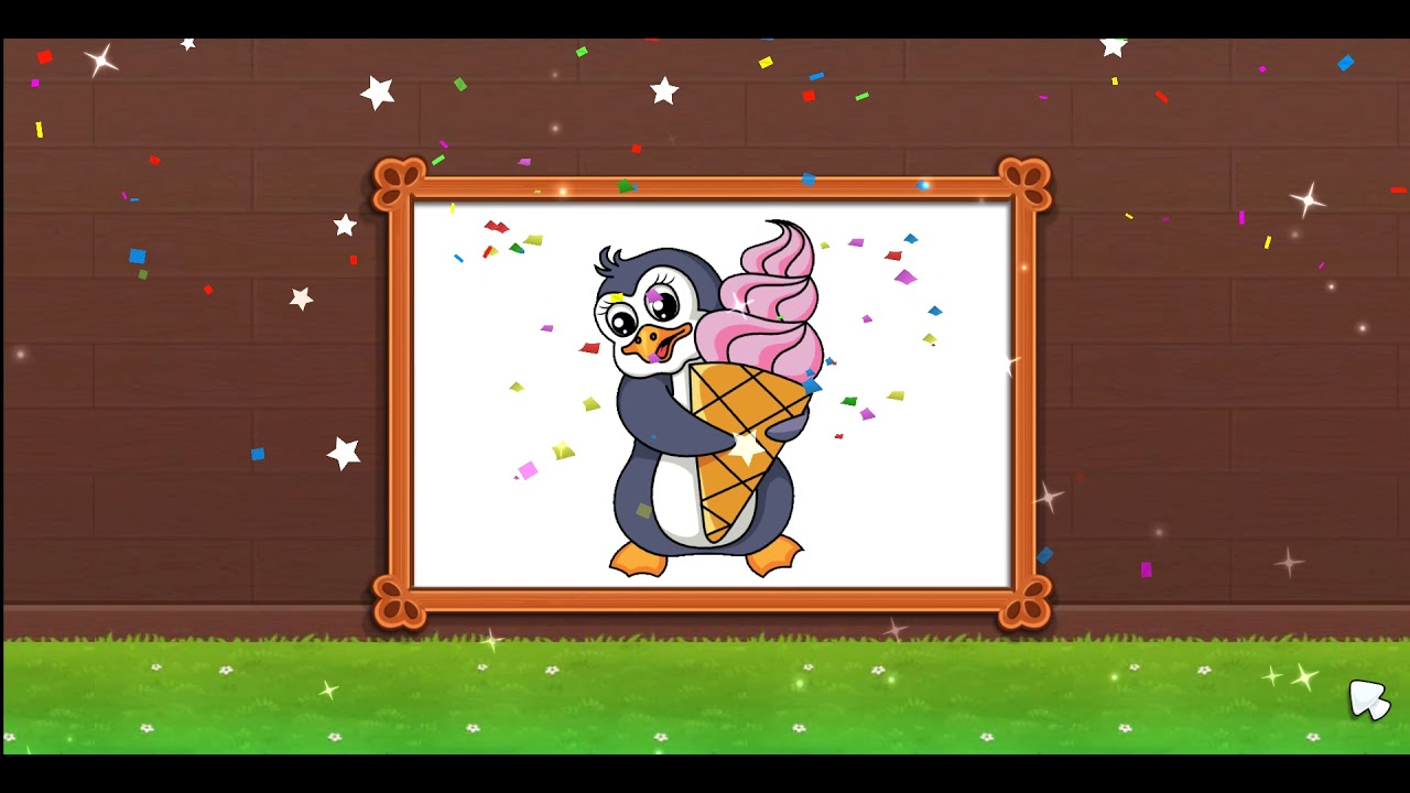 2 - Drawing games: kids drawings and coloring - 