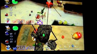 Pikmin 2 2-Player Battle - JJ Vs. David #3 Angle Maze