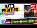 How to Add Subtitle PROFILES in Subtitle Edit