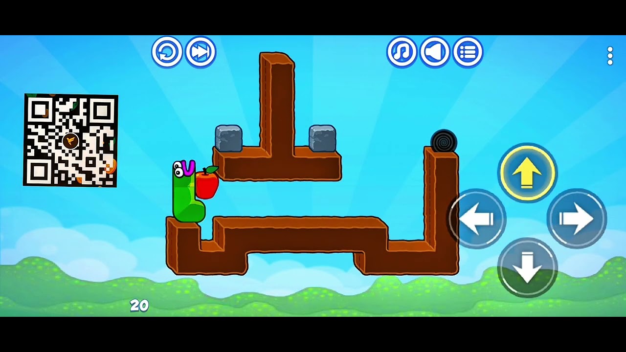 Apple🍎 Worm🐛 game 🎮🎯 Level 1and 30 part 1#