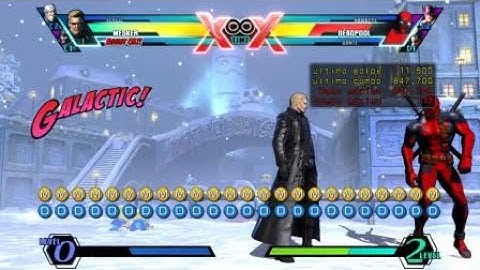 UMvC3 Wesker into Magneto raw tag combo concept