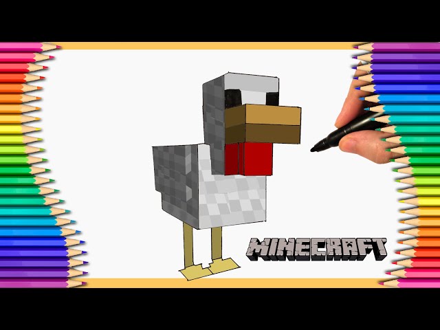 minecraft chicken png