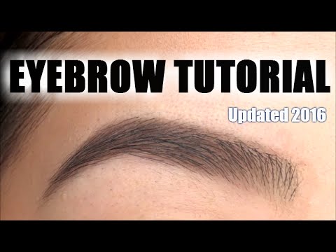 私の眉毛の書き方 整え方 アップデート版 Updated Brow Tutorial Youtube