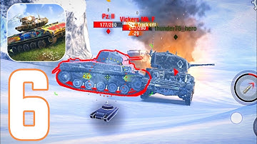 World of Tanks Gameplay walkthrough part 6 (ios Andriod)