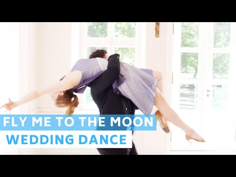 Fly Me to the Moon - Frank Sinatra | Foxtrot | Wedding Dance Choreography | Romantic First Dance