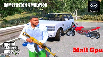 GTA 5 Lite! Version on Android! | GameHub Emulator Full Setup & GTA V Test! Mali Gpu 