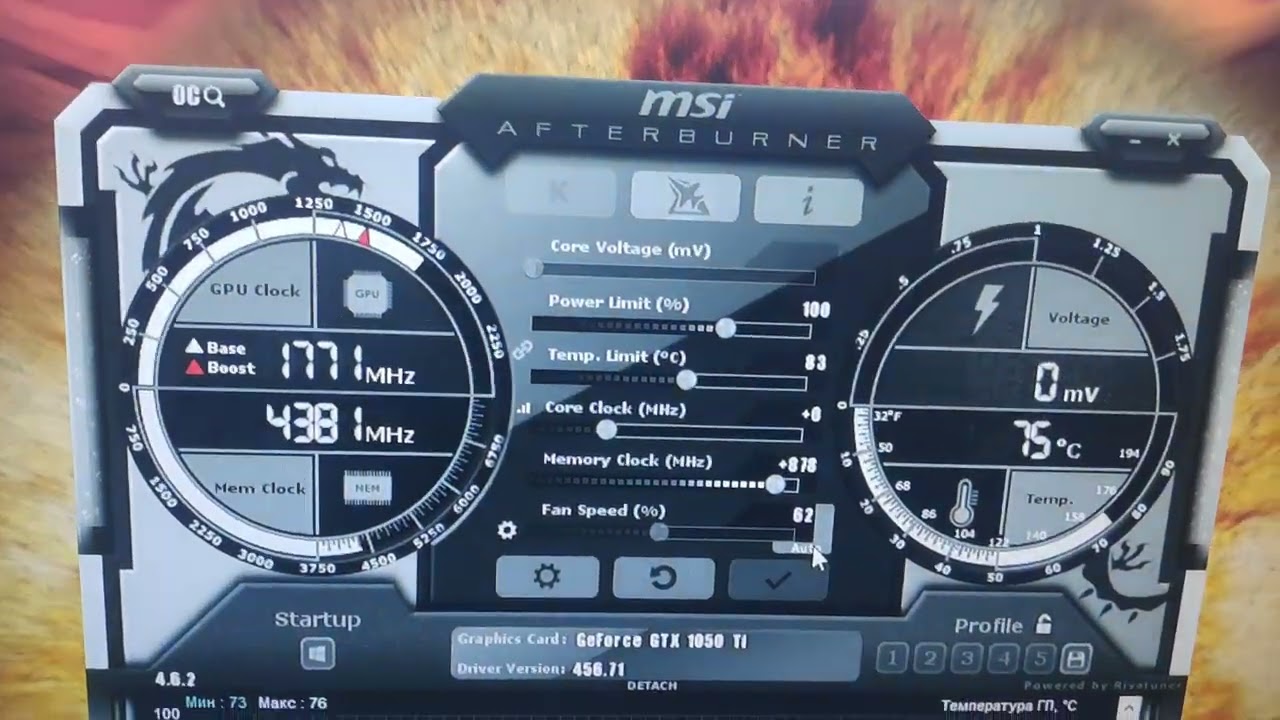 Видеокарта Gigabyte GeForce GTX 1050 Ti G1 Gaming 4GB GDDR5 [GV-N105TG1 GAMING-4GD]