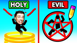HOLY vs EVIL STICKMAN SAVE