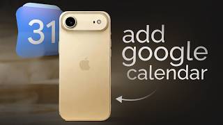 How to Add Calendar Google on iPhone