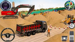 👷City Road Construction Simulator🚧 - Heavy JCB Games 2025 - Android Gameplay screenshot 1
