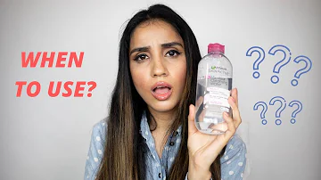 Does micellar water leave residue?
