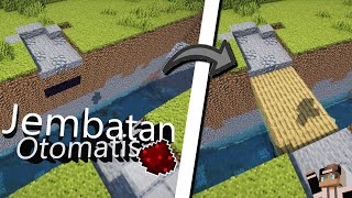 Cara Membuat Jembatan Otomatis / Jembatan Redstone - Minecraft