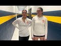 Nelsonville-York’s Chloee Vohlken and Kyleigh Warren discuss district win over Valley