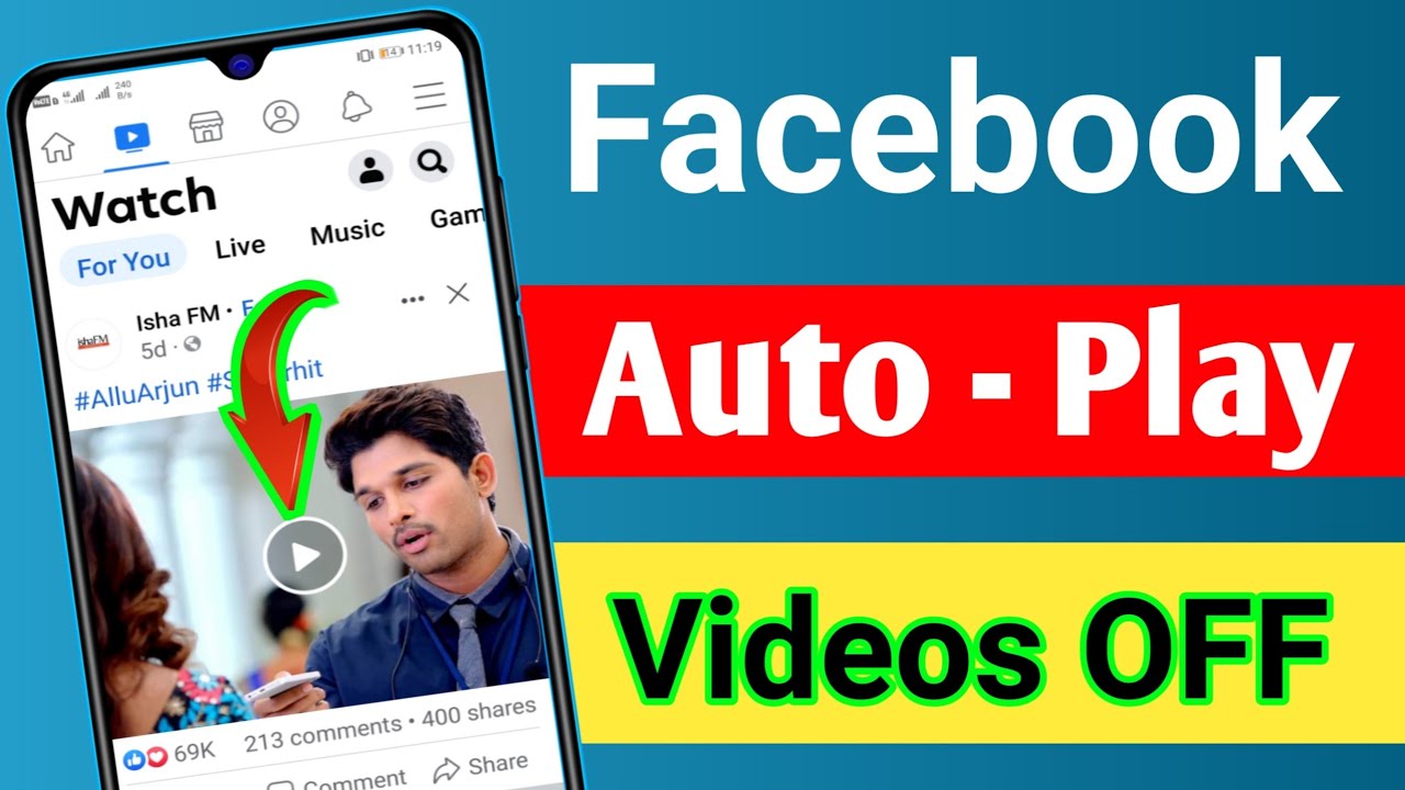 Facebook video autoplay off How to stop autoplay videos on Facebook