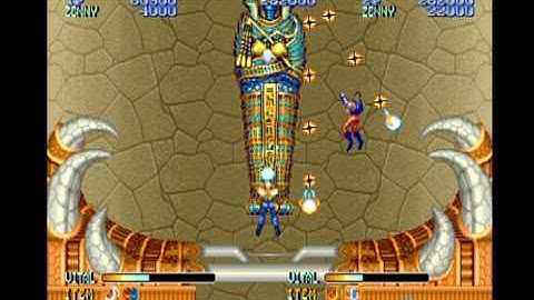 Forgotten Worlds - Stage 6 (2-player with Joe) (4/3/10) (Capcom Classics Collection, PS2)