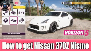 Forza Horizon 5 2019 Nissan 370Z Nismo on Steam