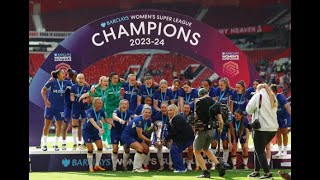 The WSL Manchester United vs Chelsea Title Victory