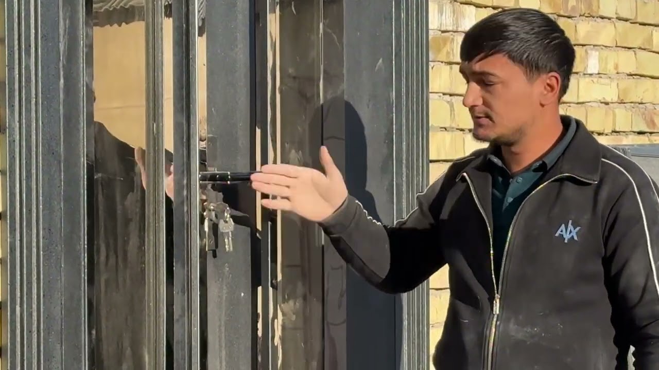 Богатга темир ешик и акфа орнатдик