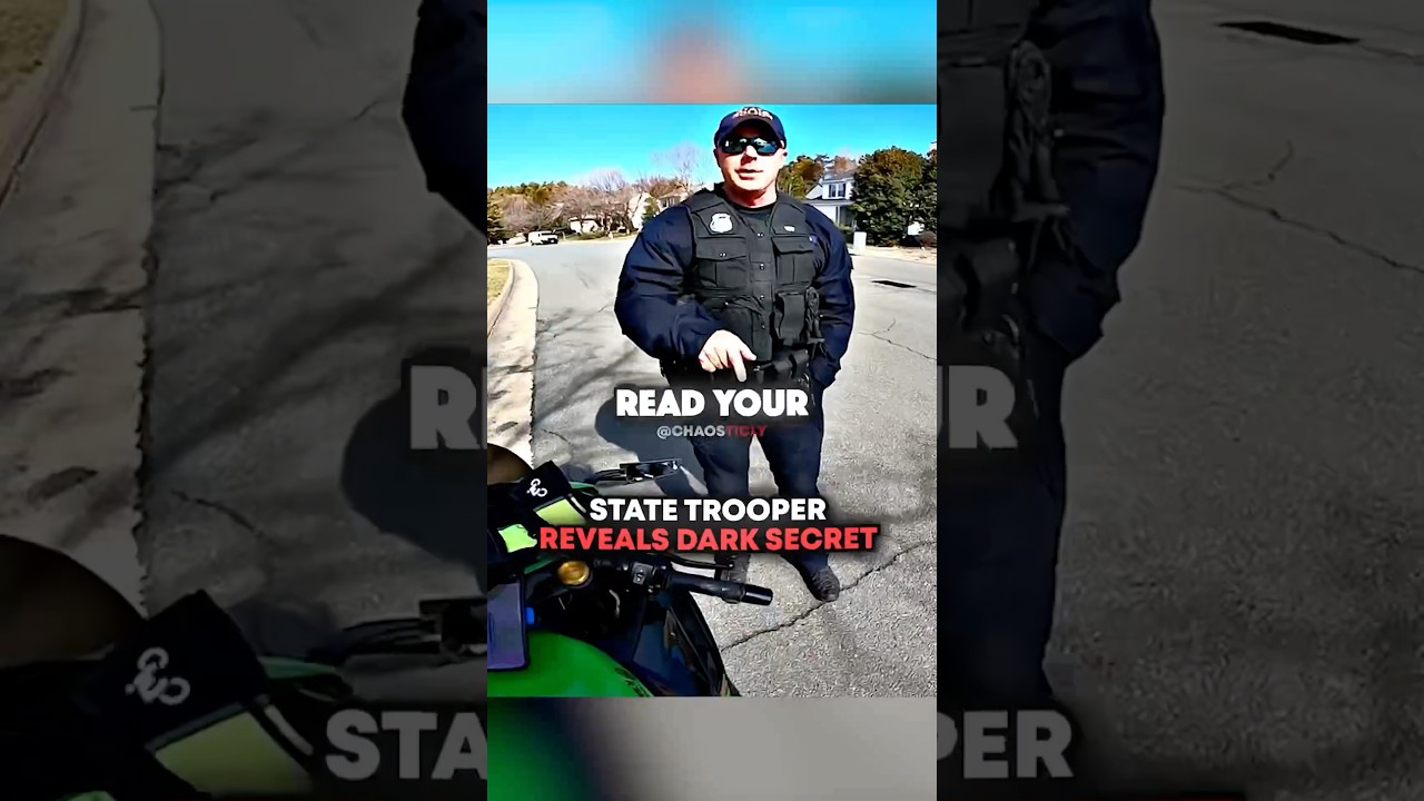 State Trooper REVEALS Dark Secret 😳