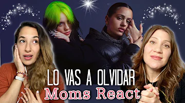 MOMS  REACT -  Billie Eilish & ROSALÍA Lo Vas A Olvidar - Music Reaction - This one works!