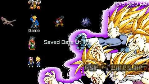 PSP Theme Vegeta Awesome PSP-Themes.NET