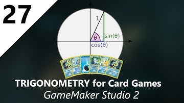 Trigonometry for Card Games *Creating an Arcing Hand* in GameMaker Studio