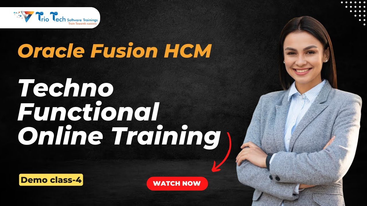 Oracle Fusion HCM Techno Functional Online Training Demo class -4|22nd ...