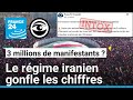 Trois millions de manifestants pro-régime à Téhéran ? Un outil pour décrypter un chiffre exagéré thumbnail