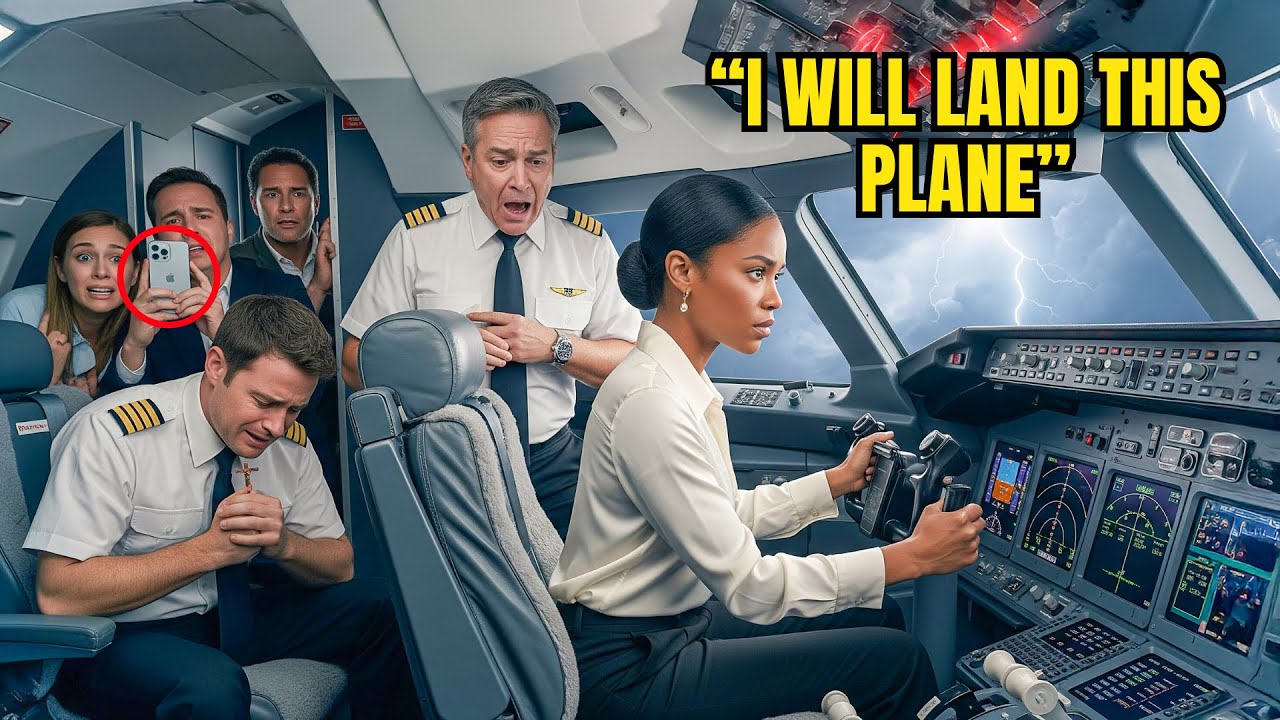 Black Woman Was Just a Passenger — The Plane Fails, She Takes the Controls and Stuns Everyone