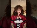 lil red riding hood but MAKE HER CURLY!! #curlyhair #transition