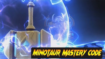 Minotaur Mastery Code In 63 Seconds |#94|