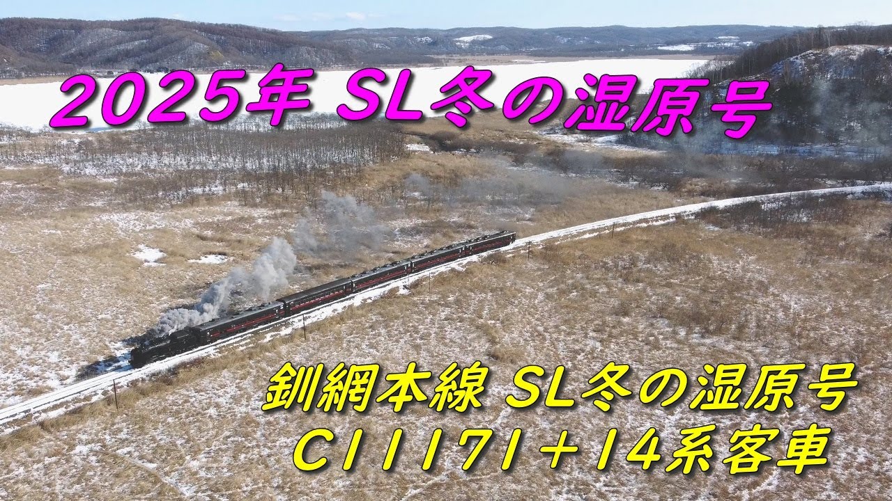 2025年2月2日 釧網本線 C11171 SL冬の湿原号 