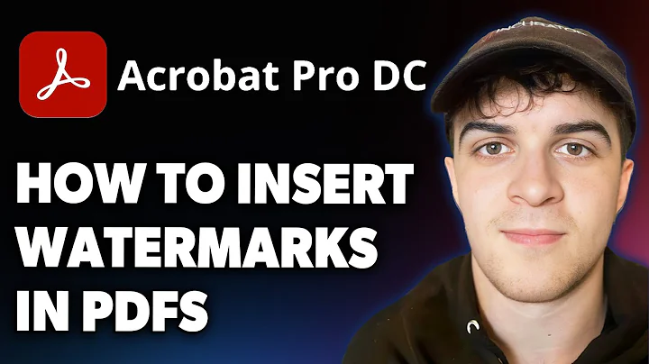 How to Insert Watermarks in PDFs With Adobe Acrobat [2025 Full Guide]