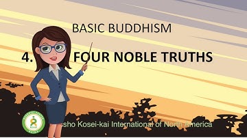 Buddhism for Beginners 4: The Four Noble Truths (Animated) - RKINA