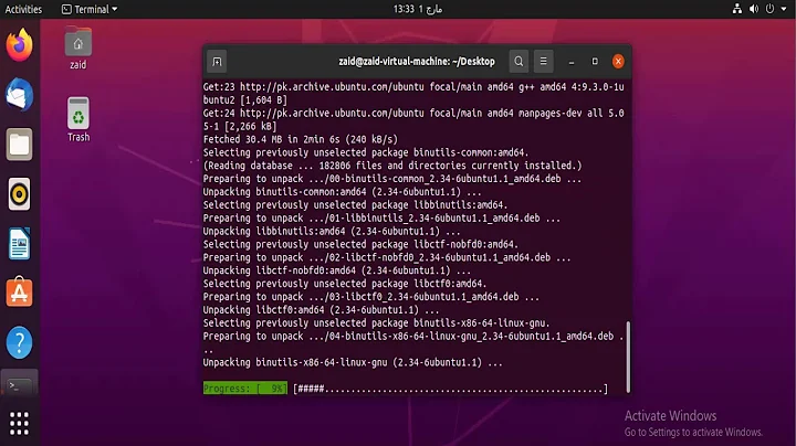 Installing g++ in Ubuntu