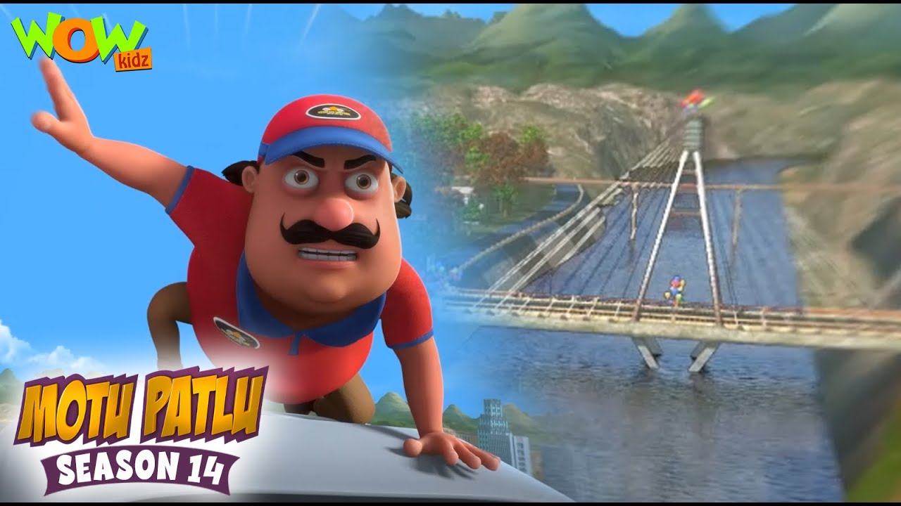 Bridge In Danger | Motu Patlu | Season 14 - Full Episode | Wow Kidz