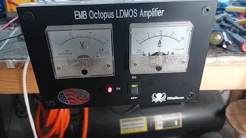 600W LDMOS Amplifier with new enclosure Florida build EMBamplifiers.com linear amplifier HF EMB EMdB