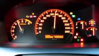 Test Zegarów Honda Accord Vii (Acura 7 Error Check, Self Diagnostic) - Youtube